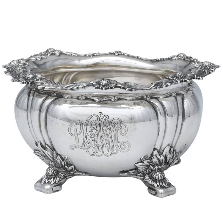 Chrysanthemum (Strl, 1880, Hlwr, 925-1000, FloralEdge) Waste Bowl