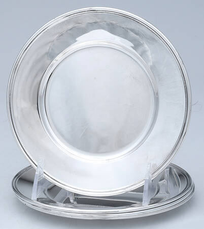 Hamilton (Sterling, Hollowware) Bread & Butter Plate - Set of 4