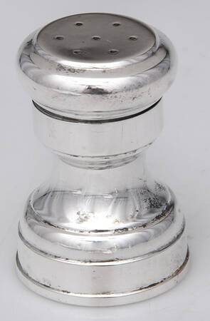 7 (Sterling, Hollowware) Weighted Salt Shaker