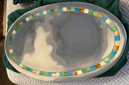 Bay Breeze (Hollowware) 17" Oval Tray