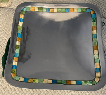 Bay Breeze (Hollowware) 12" Square Tray