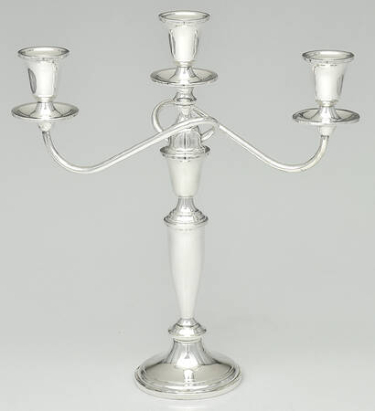 730 (Sterling, Hollowware) 13" Weighted Candlestick