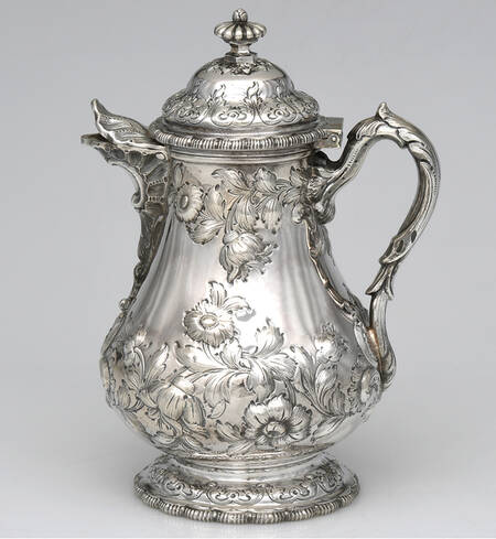 1922 (Coin, Hollowware) Creamer & Hinged Lid