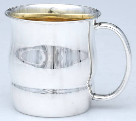 10772 (Sterling, Hollowware) Baby Cup