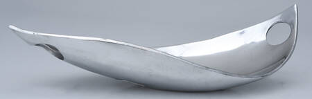 Pintel Collection (Aluminum, Hollowware) Celery Dish