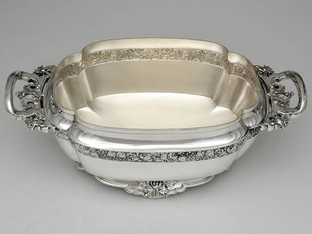 4627 (Sterling, Hollowware) Tureen No Lid