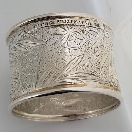 Audubon (Sterling, Hollowware) Round Napkin Ring