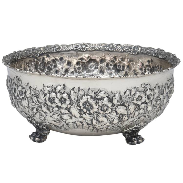 9417 (Sterling, Hollowware) 9" Round Footed Centerpiece