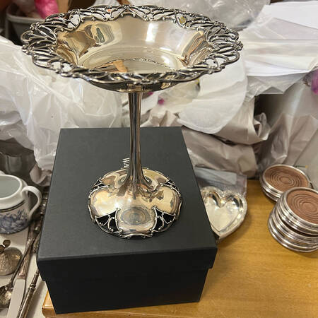 5633 (Sterling, Hollowware) Tall Compote