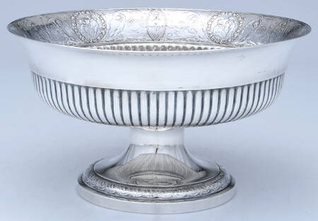 7125 (Sterling, Hollowware) 9" Round Pedestal Centerpiece