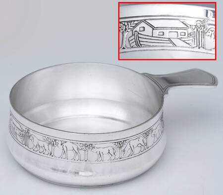 Children & Baby Ware (Sterling, Hollowware) 4" Porringer