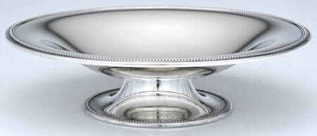 24034 (Sterling, Hollowware) Round Compote (Height X Width)