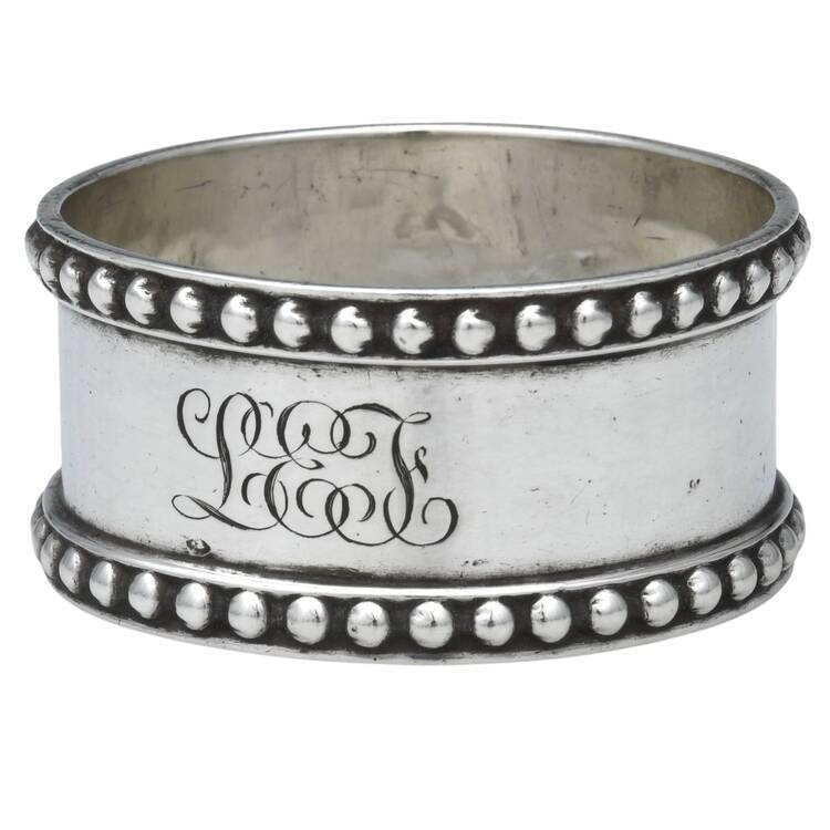 24034 (Sterling, Hollowware) Napkin Ring