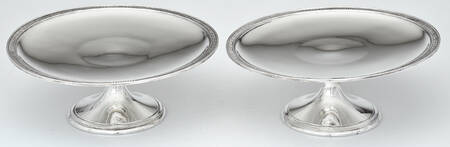 19000 (Sterling, Hollowware) Tazza - Set of 2