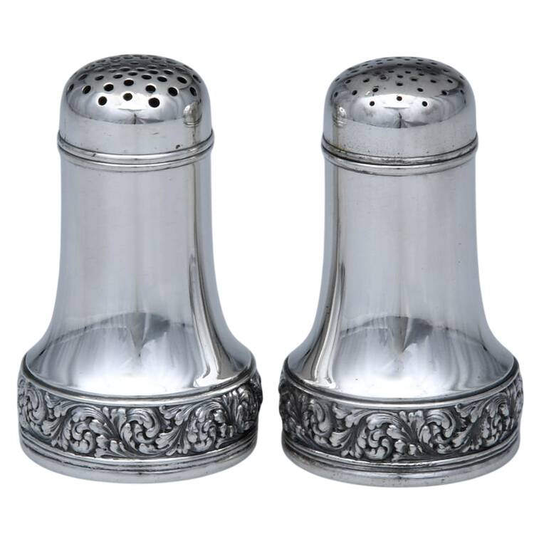 8161 (Sterling, Hollowware) Salt and Pepper Set