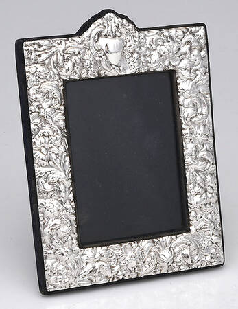Sterling Hollowware Picture Frame Holds 5 1/2" X 4"