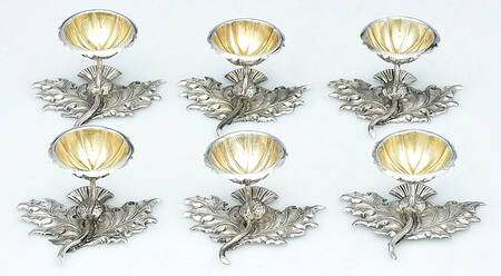 Sterling Hollowware (Set of 6) Individual Open Salts