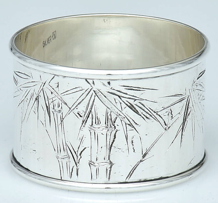 Sterling Hollowware Round Napkin Ring
