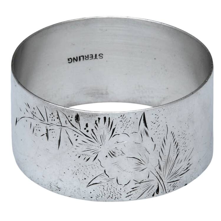 Sterling Hollowware Napkin Ring
