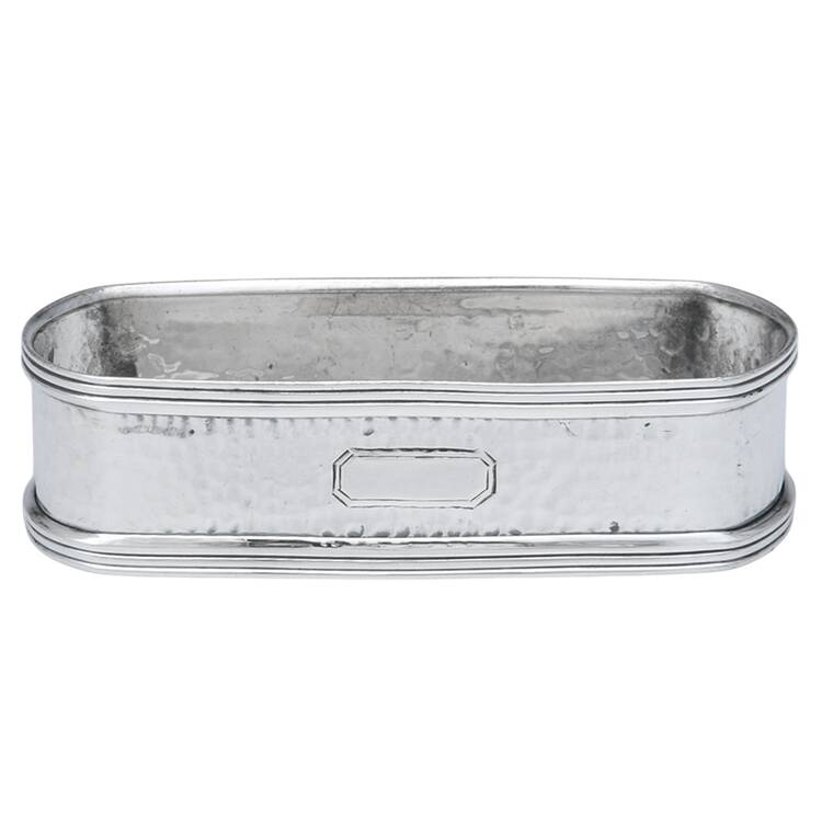 Sterling Hollowware Oblong Napkin Ring