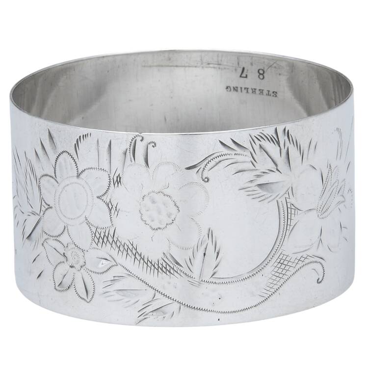 Sterling Hollowware Napkin Ring