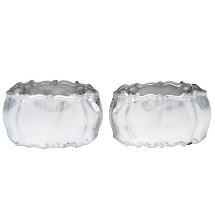 Sterling Hollowware Napkin Ring - Set of 2