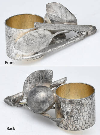 Silverplate Hollowware Napkin Ring
