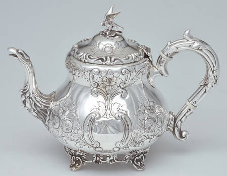Silverplate Hollowware Silverplate Teapot
