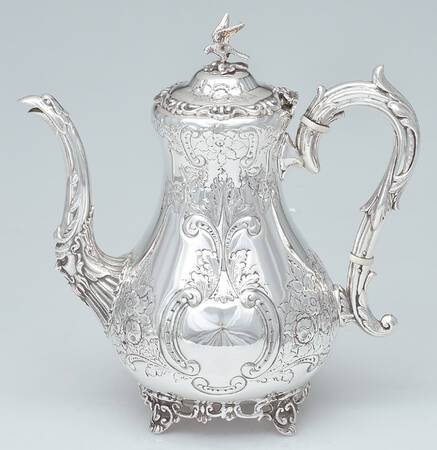 Silverplate Hollowware Silverplate Coffee Pot