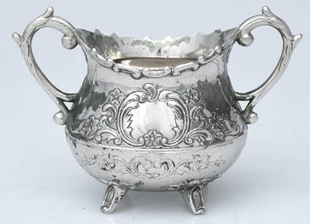 Silverplate Hollowware Mini Open Sugar Bowl
