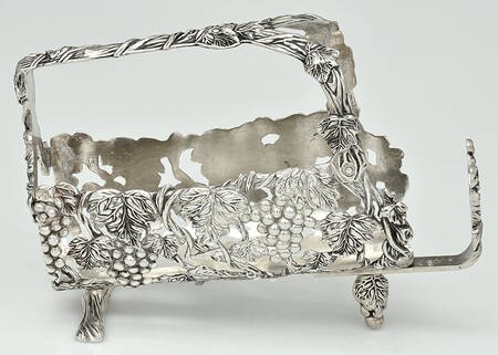 Silverplate Hollowware Wine Bottle Holder