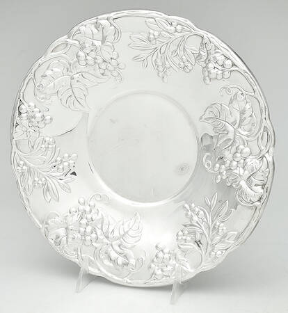 Silverplate Hollowware Silverplate Sandwich Plate