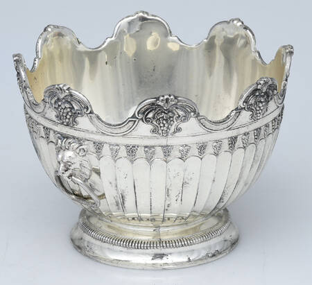 Silverplate Hollowware Pedestal Open Candy Dish