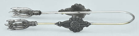 Silverplate Hollowware Castor Pickle Fork