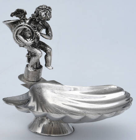 Silverplate Hollowware Shell Nut Dish