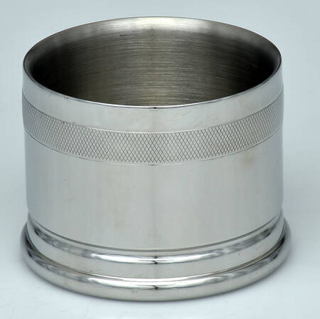 Silverplate Hollowware Bottle Holder