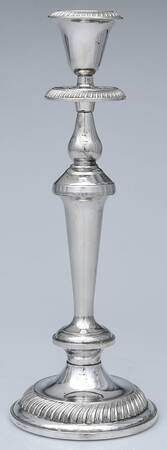 Silverplate Hollowware 11" Weighted Candlestick