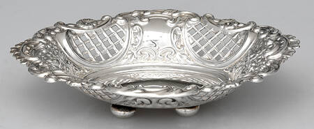 Silverplate Hollowware 5" Bon Bon Bowl