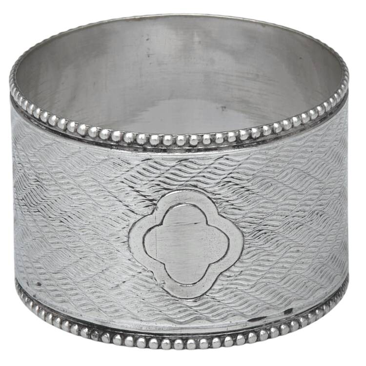 Silverplate Hollowware Napkin Ring