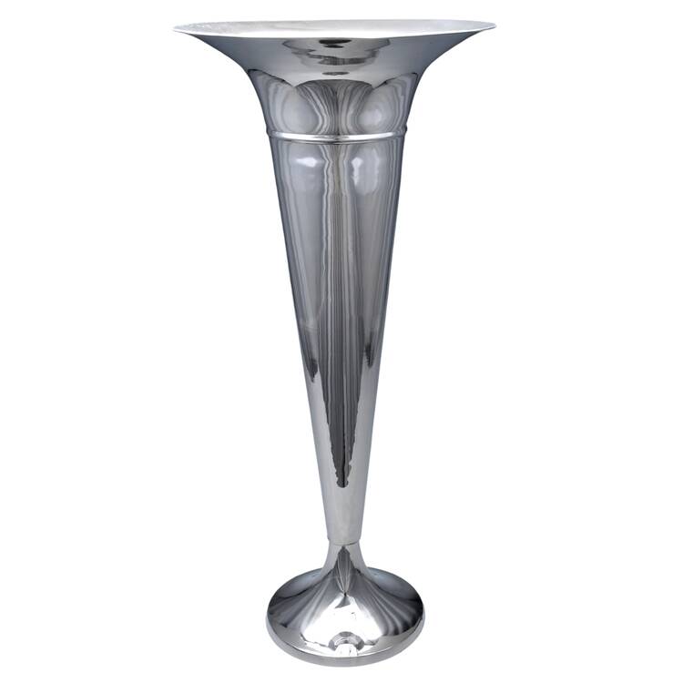 Silverplate Hollowware 29" Trumpet Vase