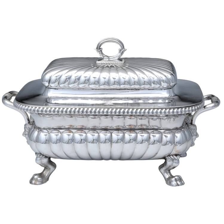 Silverplate Hollowware Tureen & Lid