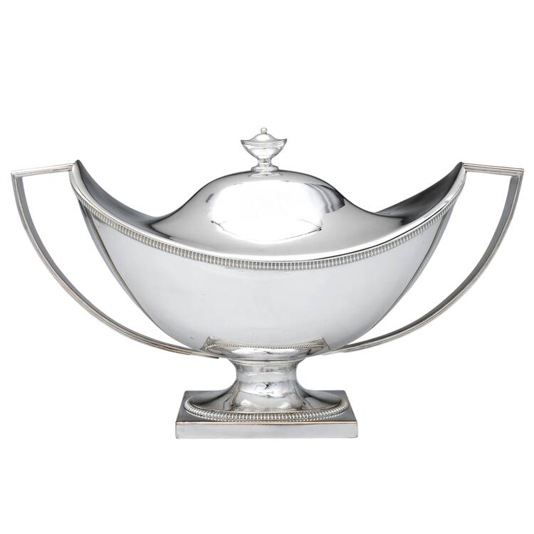 Silverplate Hollowware Tureen & Lid