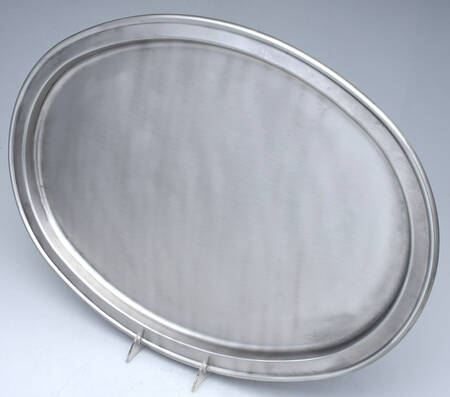 Stainless Hollowware 21" Oval Tray