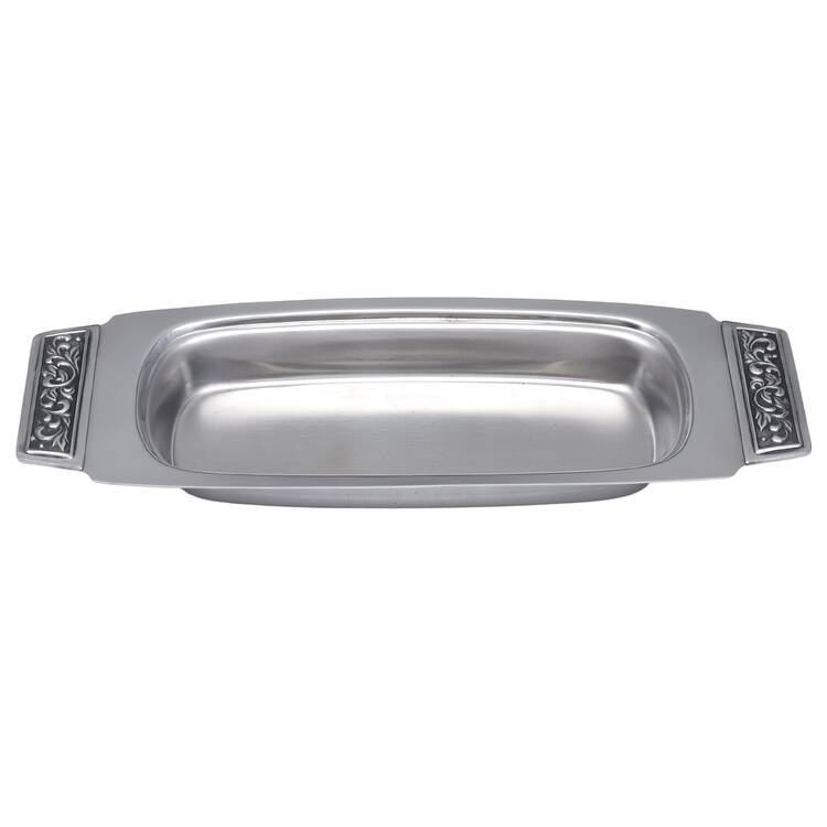 Stainless Hollowware 1/4 Lb Butter No Lid