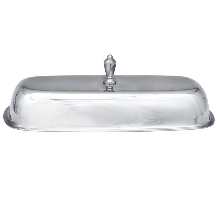 Stainless Hollowware Lid for 1/4 Lb Butter