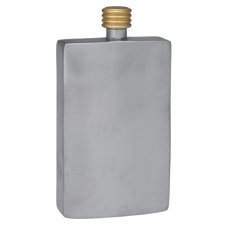 Stainless Hollowware Flask by Unknown Manufacturer
