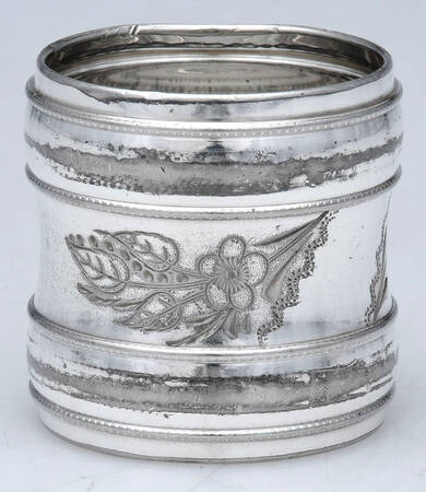 Pewter Hollowware Napkin Ring