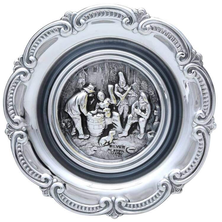 Denmark Silverplate Hollowware 3" Ashtray
