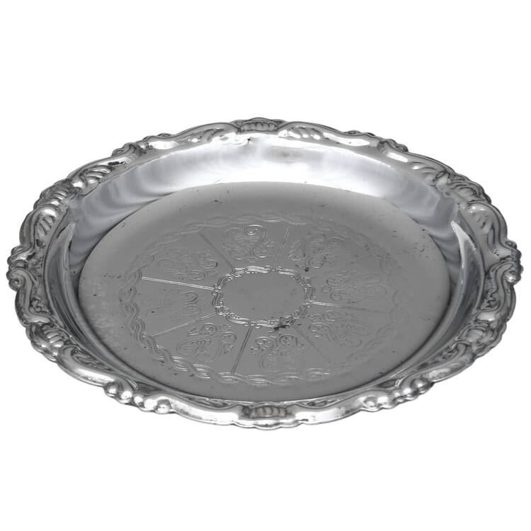 Italy Silverplate Hollowware Coaster