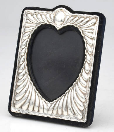 Mexico Sterling Hollowware Picture Frame-Holds 3 1/4" X 2 1/2"